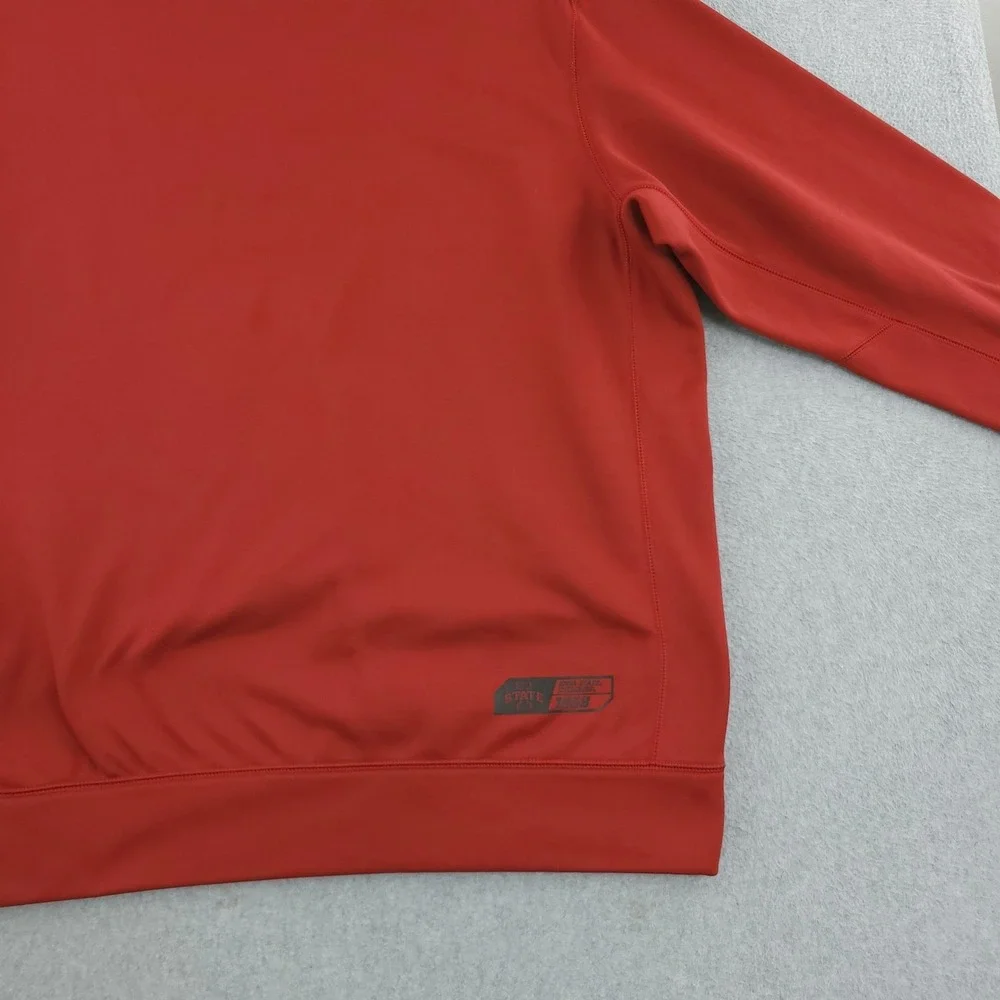 Nike Therma Fit Iowa State Cyclones Sweatshirt Mens XL Red NCAA Basketball